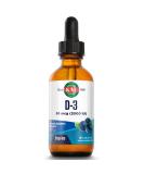 KAL Vitamin D-3 2000 IU Dropins in Organic Chia Seed Oil Blueberry | Immune & Bone Support - Buy Online on GoSupps.com