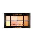 Makeup Revolution Ultra Pro Glow Palette 20g - Radiant Highlighter for All Skin Tones | Shop Internationally - Buy Online on GoSupps.com