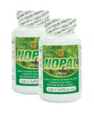 Nopal Capsule Set - 2 Jars x 120 Capsules. Pure & Authentic. Digestion Aid, Cholesterol Reduction, Colon Cleanse - Nutrisalud Products - Buy Online on GoSupps.com
