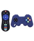 JinZeFa Soft Silicone Baby Teething Toy - Remote/Game Control Shape, BPA-Free Teether for Babies 3-12 Months, Blue - Buy Online on GoSupps.com