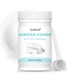 Godora DTF Powder White Digital Transfer Hot Melt Adhesive  DTF PreTreat Transfer Powder for Black or Dark Colored Garments  DTF Hot Melt Adhesive Powder for All DTF and DTG Printers  450g - 16oz 16oz(450g) White - Buy Online on GoSupps.com