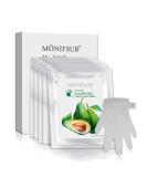 5 Pairs MOND'SUB Avocado Moisturizing Hand Masks | Hydrating Gloves for Dry Hand and Dry Skin | Nourishing & Soothing & Whitening |Best Natural Skin Care Products Full with Natural Oil - Buy Online on GoSupps.com