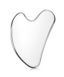 Uraqt Gua Sha Stainless Steel Tool - Facial Massage & Scraping for Face Eyes Neck & Body - Buy Online on GoSupps.com