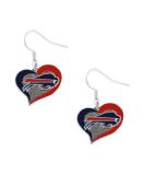 Aminco NFL Swirl Heart Earrings Buffalo Bills - Buy Online on GoSupps.com