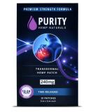 Purity Hemp Naturals Hemp Patch 30 ct. (240mg) Lasts 24 Hours - Convenient & Discreet. for Use Anywhere, Anytime On Any Part of The Body. - Buy Online on GoSupps.com