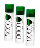 DocoShield Lip Balm with Docosanol and Lysine - 3-Pack | Cold Sore Treatment - Buy Online on GoSupps.com