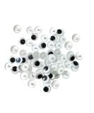 100 Pcs 12mm Googly Wiggle Eyes Buttons for DIY Crafts - Sew On Eyes for Scrapbooking and Sewing - Buy Online on GoSupps.com
