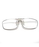 VANANA Clip-On Blue Light Blocking Reading Glasses | Flip Up 2.0x Magnifying Full-Frame Readers | Clear Lens for Eye Protection - Buy Online on GoSupps.com
