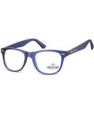 Shop MONTANA MR67 Blue Plastic Reading Glasses +2.00 Dpt - Stylish & Comfortable International Shipping - Buy Online on GoSupps.com