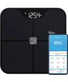 iHealth Nexus PRO Digital Bathroom Scale - Smart Bluetooth Body Fat Analyzer - 400lb Capacity - Black - Buy Online on GoSupps.com