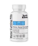 Youth & Tonic Water Cutting Pills - Natural Diuretic for Fluid Retention & Swelling Relief | 30 Capsules for Men & Women - Buy Online on GoSupps.com