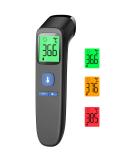 Contactless Infrared Thermometer for Babies & Adults - Accurate Fever Alarm | Fieberthermometer Black - Buy Online on GoSupps.com