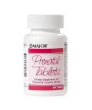 Major Prenatal Tabs with 100 mg Ascorbic Acid - 30 Tablets | UPC 309045313466 - Buy Online on GoSupps.com