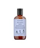 Relaxing Body Massage Oil for Sore Muscles | Organic Lavender & Eucalyptus Aromatherapy | Skin Moisturizer | 6.76 Fl Oz (200ml) - Shop Internationally - Buy Online on GoSupps.com