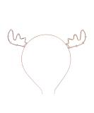 Frcolor Christmas Reindeer Headband for Kids Gold Anti-Stirring Antler Hairband for Girls | Perfect Holiday Photo Prop & Gifts - Buy Online on GoSupps.com
