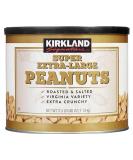 Kirkland Signature Super Extra Large Peanuts Roasted & Salted Nuts Pack 1.13kg Seller Approved by Fakespot Guard Learn More - Buy Online on GoSupps.com