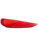 Sammons Preston Red Round Scoop Dish - Unbreakable 8 Scooper Bowl for Elderly & Disabled - Non-Skid Rubber Bottom for Independent Eating - Buy Online on GoSupps.com