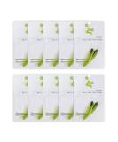 Eunyul Daily Care Cucumber Face Mask Pack - 10 Pieces Vegan Korean Skincare Hypoallergenic Tencel & Natural Ingredients - International Shipping Available - Buy Online on GoSupps.com