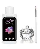 ENASUI 45ML Nail Extension Gel Kit - Quick Slip Solution with Nail Brush and Glass Cup - Buy Online on GoSupps.com