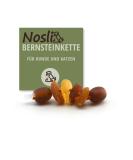 Nosli Amber Necklace Collar for Dogs & Cats | Baltic Amber Dog Collar | Adjustable 3cm Extension - Buy Online on GoSupps.com