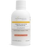 Integrative Therapeutics - Liquid Calcium Magnesium (2:1) - Bioavailable Mineral Forms - Orange Vanilla Flavored - 16 fl oz - Buy Online on GoSupps.com