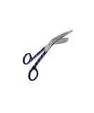 5.5'' Color Coated Lister Bandage Scissors - Dark Blue | Nursing Student First Aid Utility Scissors - Buy Online on GoSupps.com