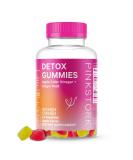 Pink Stork Detox Gummies Apple Cider Vinegar Gummies with Ginger to Help Support Bloating Gut Health and Digestion Chewable ACV Gummies - 44 Count - Buy Online on GoSupps.com
