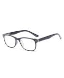 Suertree Anti-Blue Computer Reading Glasses +3.00 Magnification | Blue Light Filter UV Blocking Visual Aided Eyeglasses for Men & Women - Black - Buy Online on GoSupps.com
