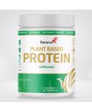 RENEVA Vegan Protein Powder - 15g Plant-Based Protein | Gluten Free Dairy Free Zero Sugar | 12.7 Ounce Resealable Canister - Buy Online on GoSupps.com