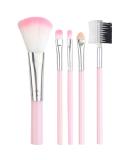 TouGod Professional Makeup Brushes Set - Handmade 5pcs Eyeliner & Powder Brush for Flawless Makeup Application - International Shipping Available - Buy Online on GoSupps.com