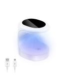 Mini LED UV Nail Dryer | Portable 16W USB Nail Lamp for Gel Nails & Manicure Tools - Black - Buy Online on GoSupps.com