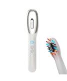 Shop 3-in-1 Electrical Scalp Massage Brush & Hair Oil Applicator Red Light Therapy for Hair Growth | Perfect for Women & Men - Buy Online on GoSupps.com