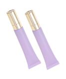 Buy 2pcs Purple Frosted Eye Tools - Empty Cosmetic & Essential Oil Tubes | Zinc Alloy Travel Cream Containers Worldwide Shipping - Buy Online on GoSupps.com