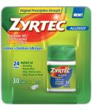 Buy Zyrtec Allergy Relief 10 mg - 30 ct | Fast Shipping Worldwide - Best Allergy Solution - Buy Online on GoSupps.com