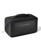 Aucuu Premium PU Cosmetic Travel Bag | Large Capacity & Waterproof Organizer for Women | Portable & Multifunctional Zipper Bag - Buy Online on GoSupps.com