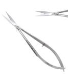 Facial Hair Scissors-Eyebrow Trimmer-Grooming Scissors for Eyebrow Shaping Ear Nose Nostril Hair & Moustache (Silver Straight) - Buy Online on GoSupps.com