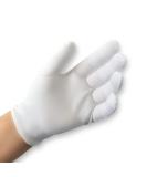 3 Pairs (2 Gloves) White Cotton Legend Gloves for Dry Hand Eczema Moisturizing - Women's Size | Stretchable Nighttime Gloves - Buy Online on GoSupps.com