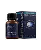 Mystic Moments Catnip Essential Oil 10ml | Pure Natural Oil for Diffusers Aromatherapy & Vegan Massage Mixtures - GVO Free - Buy Online on GoSupps.com
