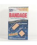 30CT Waterproof Bandages - Ultimate Protection for Cuts & Scrapes - Fast International Shipping - Buy Online on GoSupps.com