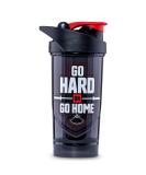 Shieldmixer Hero Pro Classic Shaker - BPA-Free 700ml Protein Shaker & Fitness Bottle - Black Gym Accessories - Buy Online on GoSupps.com