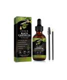 Premium Black Castor Oil - 100% Pure & Natural for Hair & Skin Wellness | International Shipping Available - Buy Online on GoSupps.com
