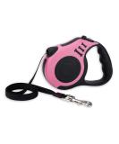 STOUCLA Retractable Dog Leash for Medium & Large Dogs - Anti-Slip Handle 3m Pink Leash - Ideal for Safe Walks - Buy Online on GoSupps.com