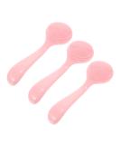 FRCOLOR 3pcs Face Brush Set - Gentle Exfoliating & Cleansing Brushes for Pore Deep Cleaning - Miss Pink Electric Facial Scrubber Tools - Buy Online on GoSupps.com