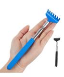 Lianrises Telescopic Back Scratcher Set for Men & Women - Extendable 20-68 cm 2 Pieces Black/Blue - Perfect for Itchy Spots! - Buy Online on GoSupps.com