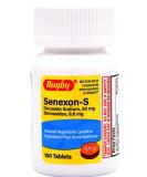 Rugby Senexon-S Natural Laxative & Stool Softener - 100 Tablets - Buy Online on GoSupps.com