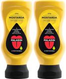 Exclusive Portuguese Paladin Mustard/Mostarda - 250g - Pack of 2 (500g) - Buy Online on GoSupps.com