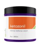Ketozonil Extra Strength Skin Defense Cream - 8oz Organic Athletes Foot & Jock Itch OTC Treatment - Buy Online on GoSupps.com