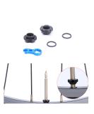 Schrader to Presta Rim Adapter - Convert Schrader Valve Rim to Presta Valve Stem - 2 Pack - Buy Online on GoSupps.com