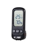 Hobby Terra Check - Digital Hygrometer Thermometer with Suction Cup for Accurate Readings | International Shipping Available - Buy Online on GoSupps.com