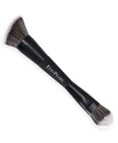 EVE PEARL Dual Ended Makeup Brush - Contour Concealer Highlighter Blender - Cruelty-Free & Hypoallergenic for Easy Blending (B201 - Buy Online on GoSupps.com